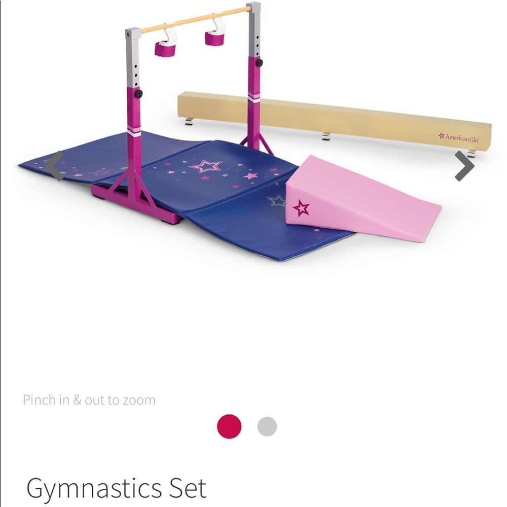 BRAND NEW American Girl Gymnastics set
